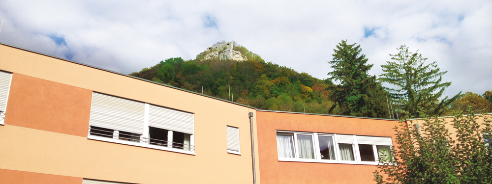 Villa Rosenstein, Fachzentrum für Menschen mit Demenz, Heubach, Rosenstein Ruine